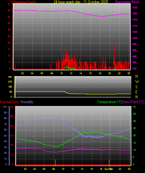 24 Hour Graph for Day 11