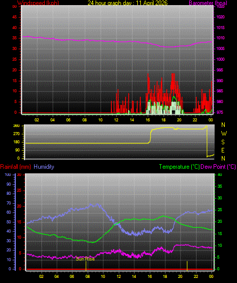 24 Hour Graph for Day 11