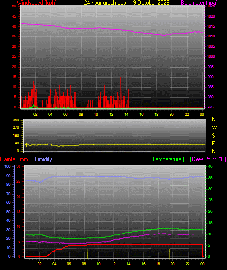 24 Hour Graph for Day 19